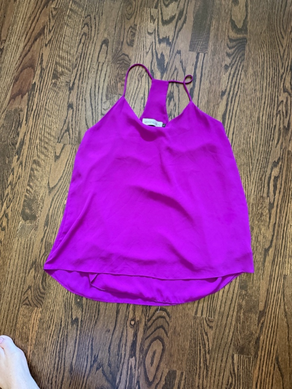 Veronica M Vibrant Fuchsia Racerback Cami